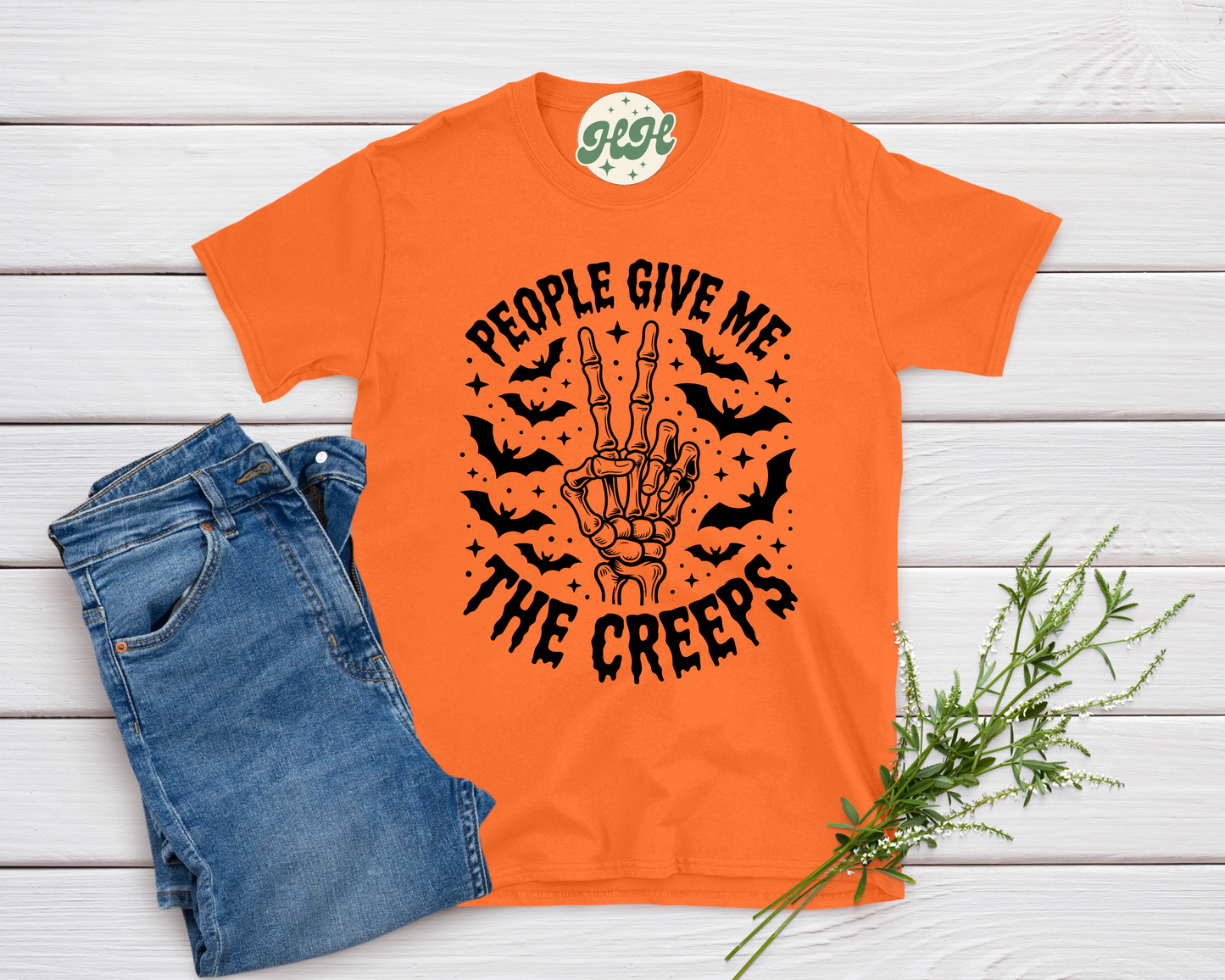 People Give Me the Creeps - Halloween Shirt