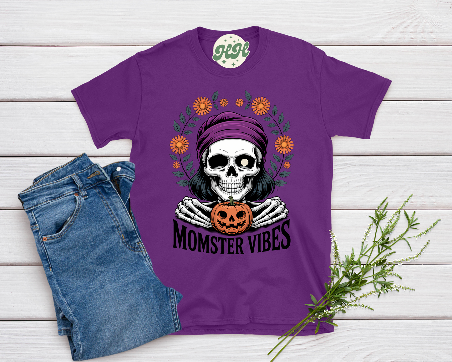 Momster Vibes - Halloween Shirt