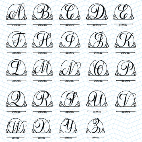 Custom Wood Round with Personalized Monogram