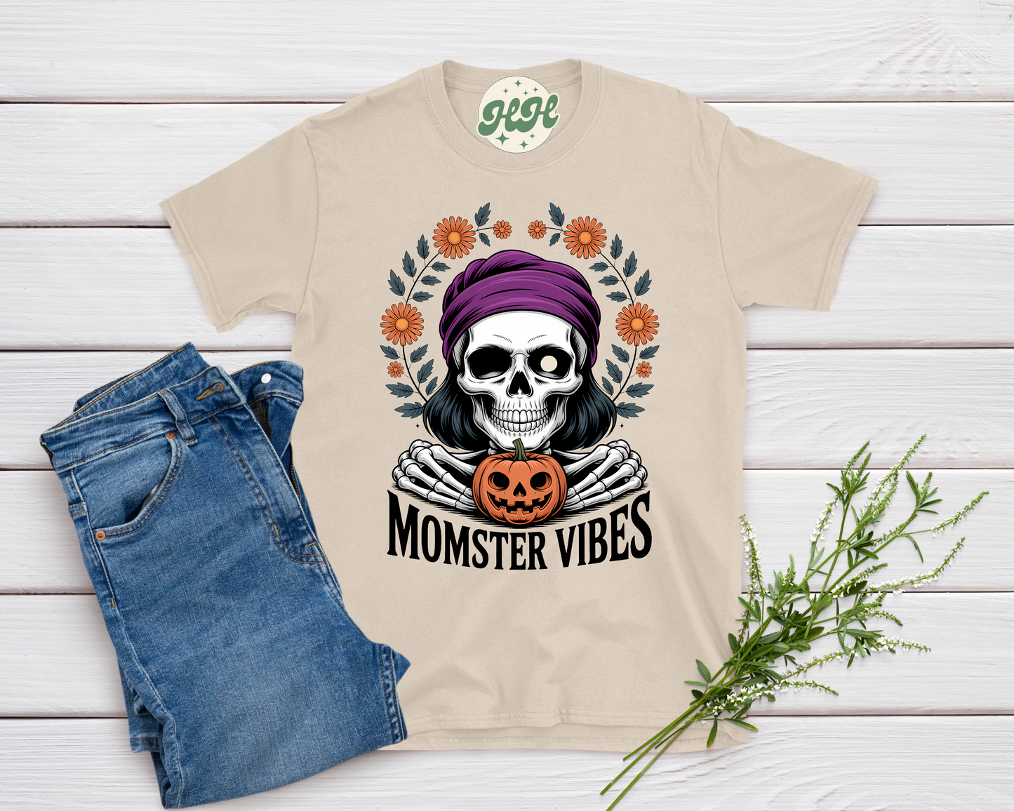 Momster Vibes - Halloween Shirt