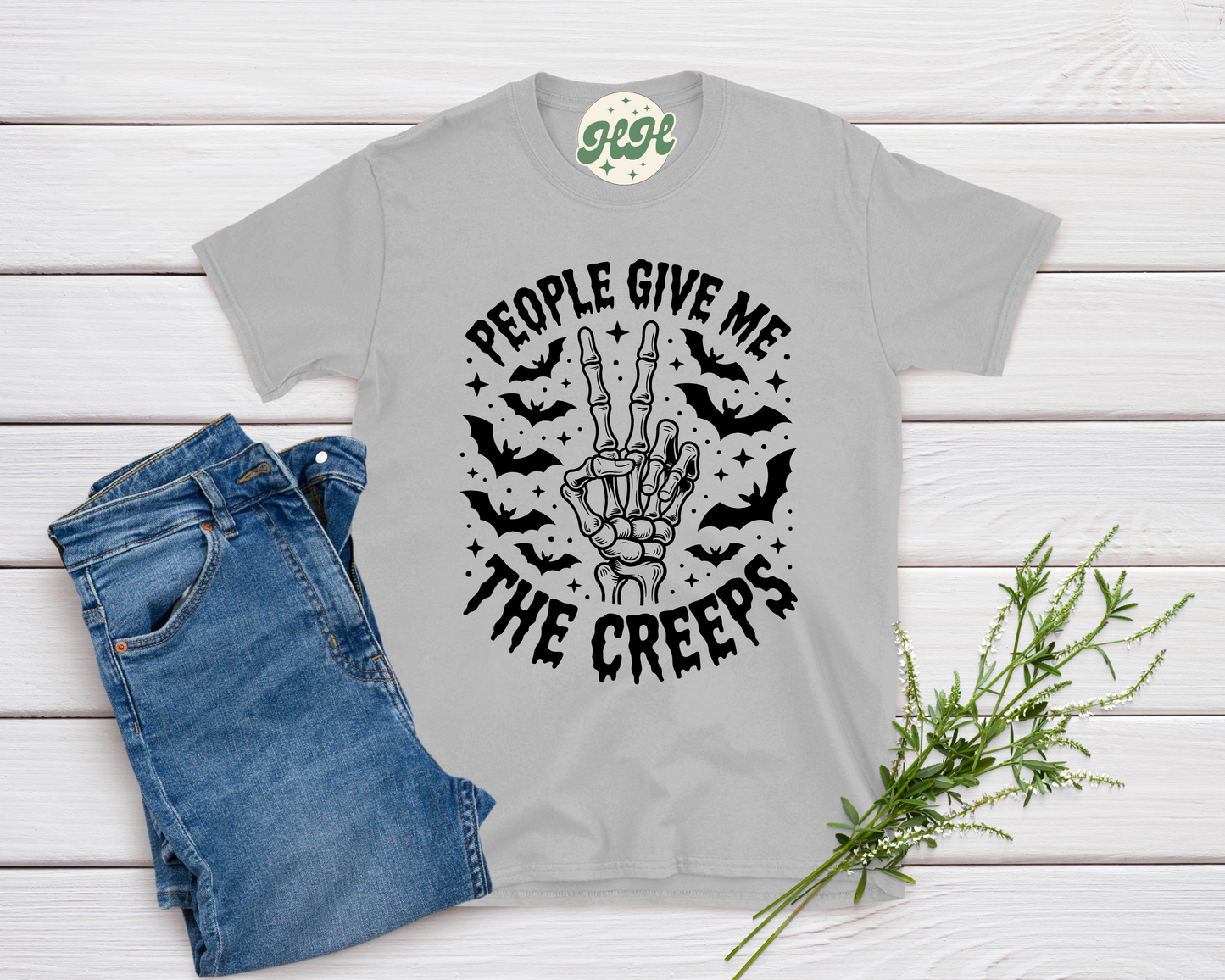 People Give Me the Creeps - Halloween Shirt