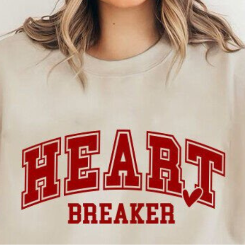 Heart Breaker Varsity Crewneck