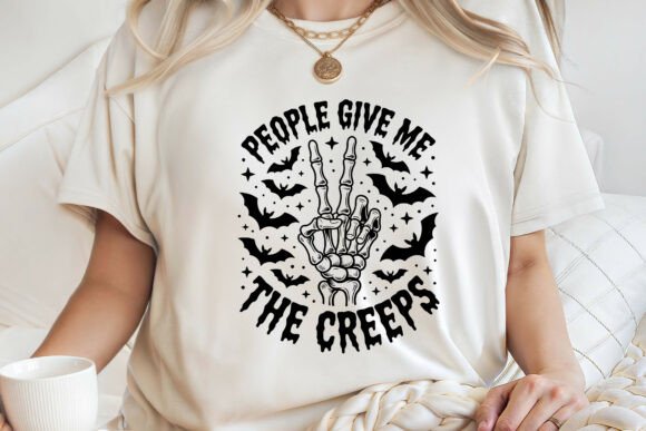 People Give Me the Creeps - Halloween Shirt