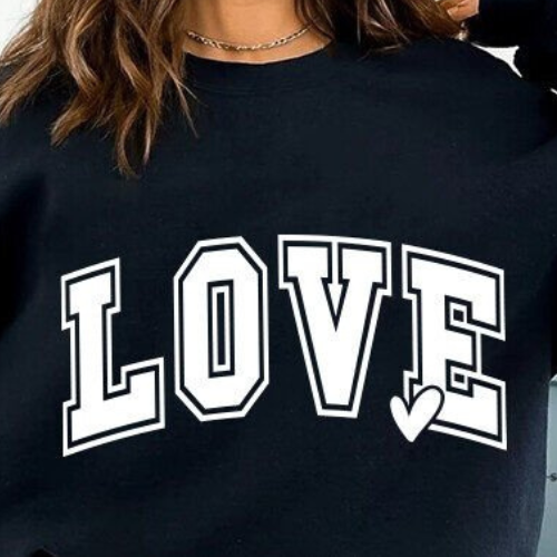Love Varsity Crewneck